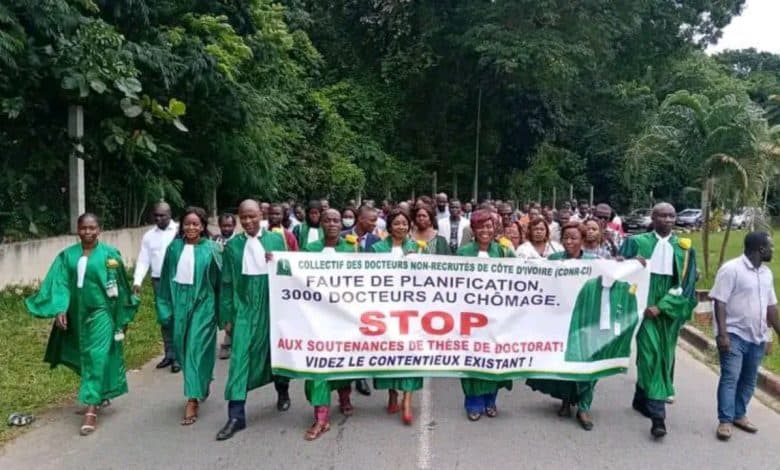 Interpellés le 21 décembre dernier : 4 mois d’emprisonnement avec sursis pour les 46 docteurs non recrutés